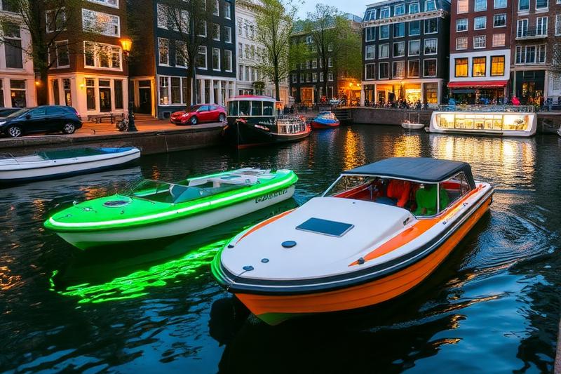 Electrical Boating in Amsterdam